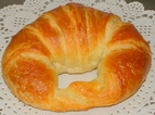 Picture of a baked croissant